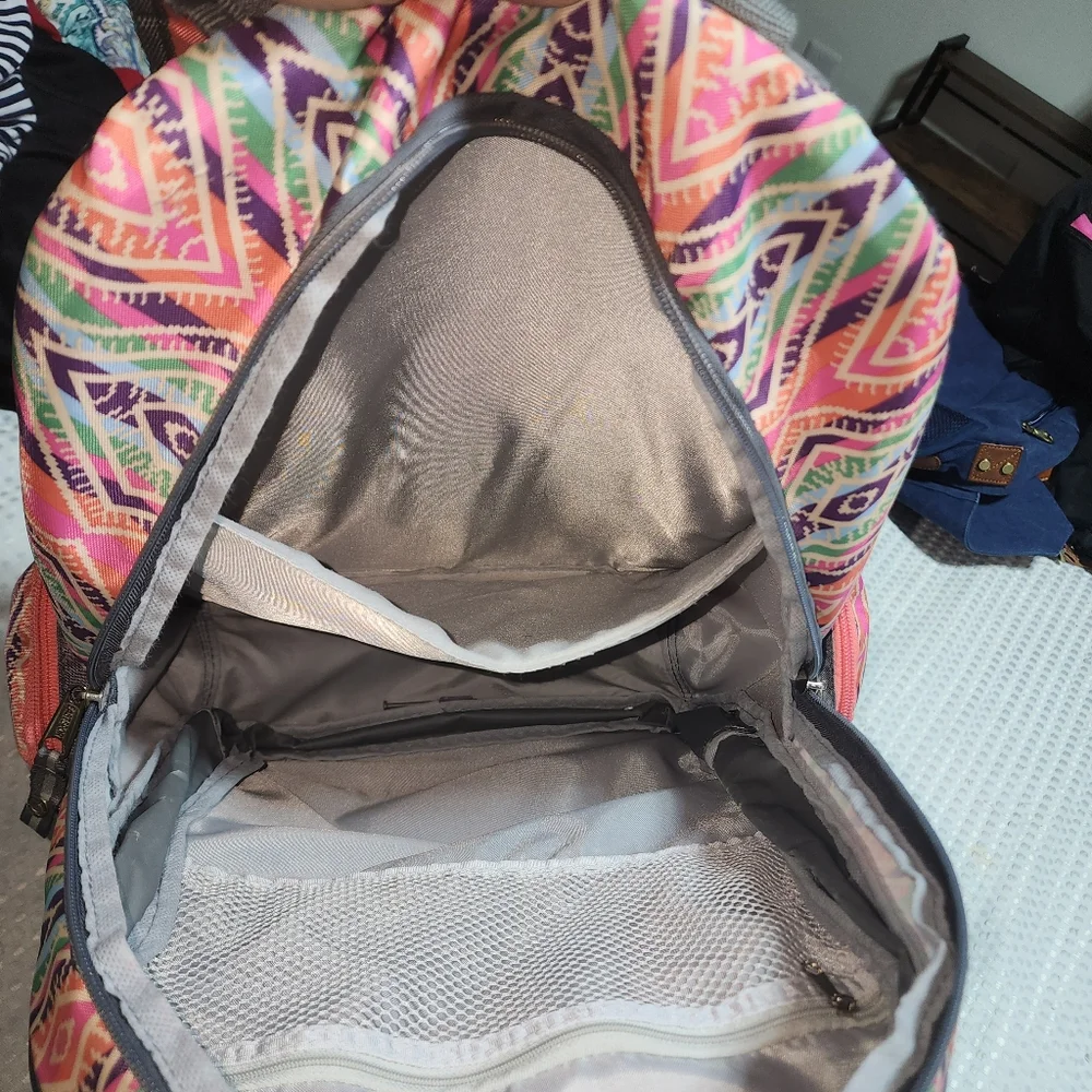 EASTSPORT EUC XL TEAL BACKPACK WITH LAPTOP SLEEVE BAG